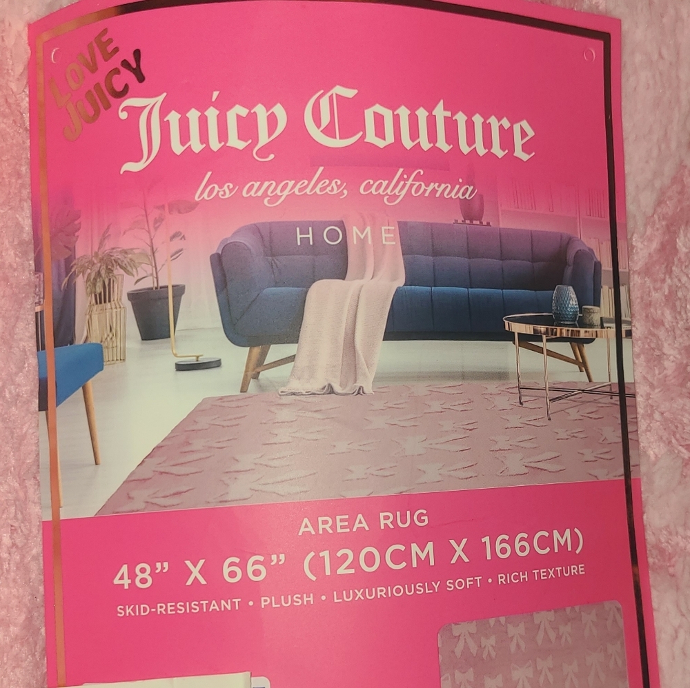 Juicy Couture Rug 🎀 - Picture 6 of 7